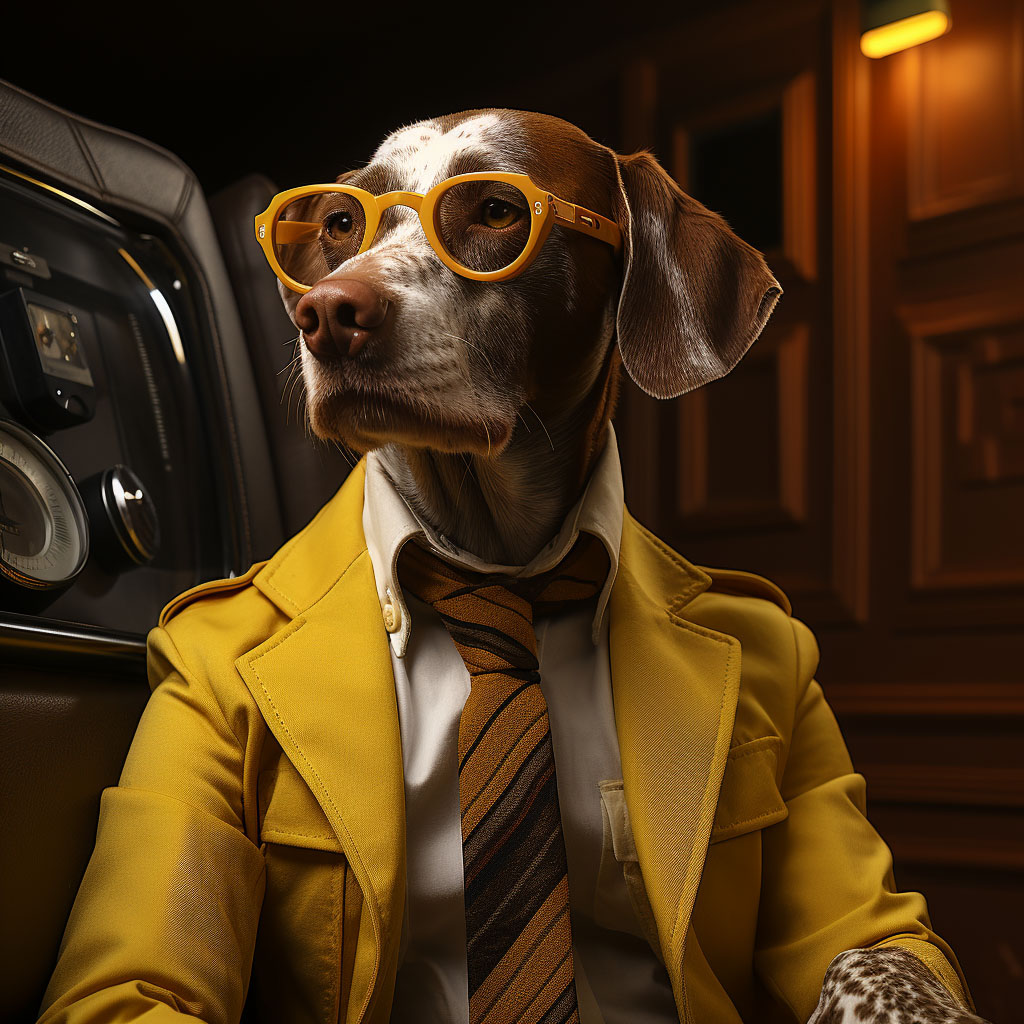 business-dog-is-yellow-suite-with-yellow-glasses